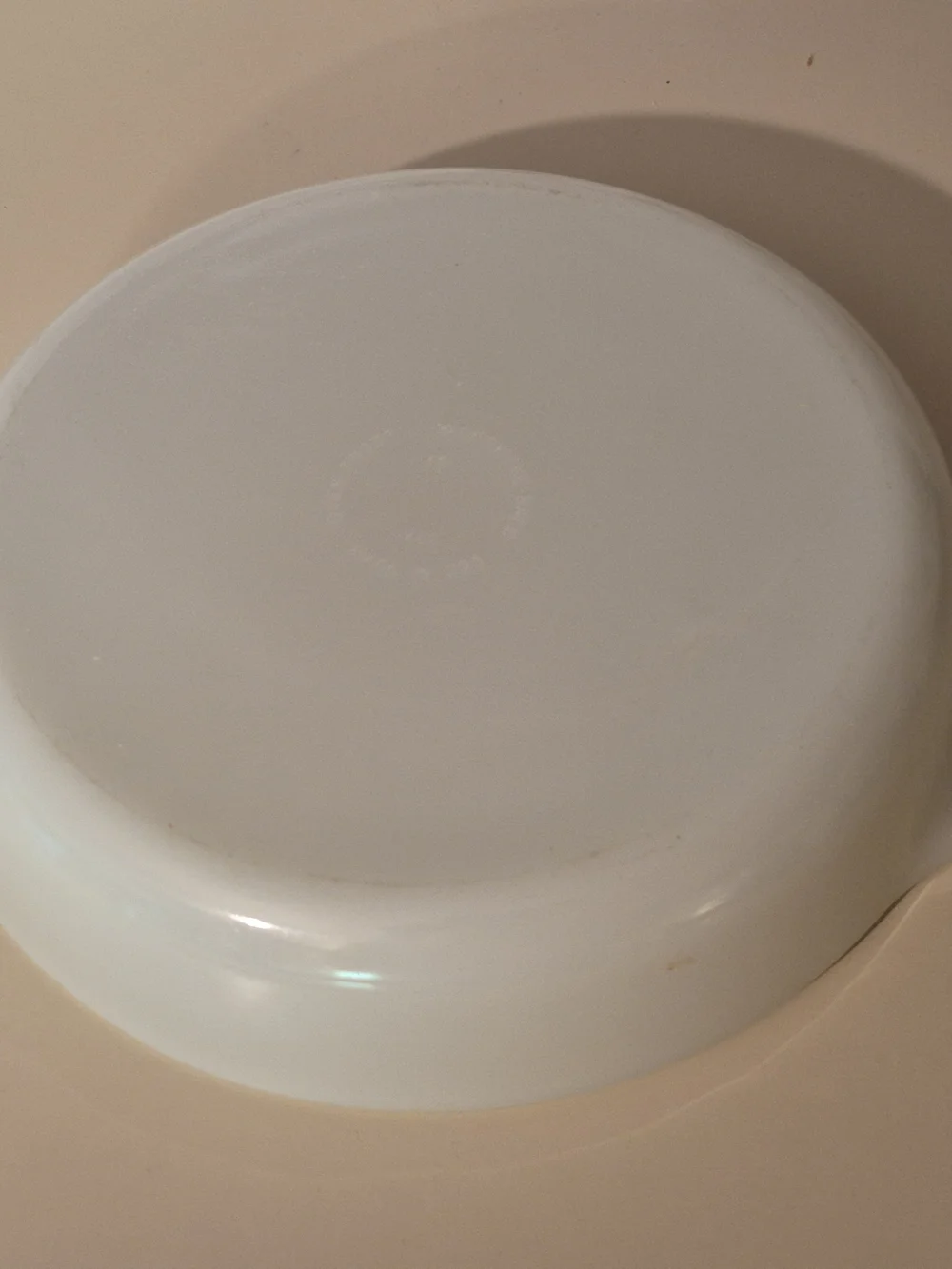 Vintage Fire King Blue Cornflower Round 9 Inch Casserole Dish Model 429